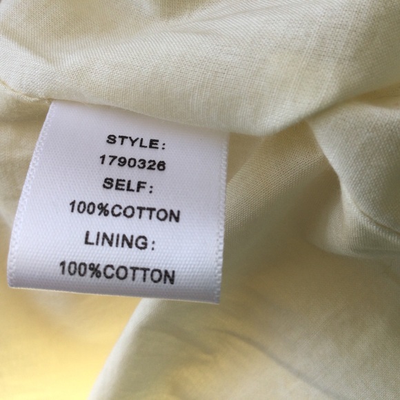 Current Air Dress Medium Los Angeles Cotton Lined Stripe Ruffles Midi Coastal - Picture 6 of 10